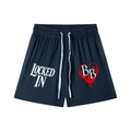 Mesh Drawstring Shorts