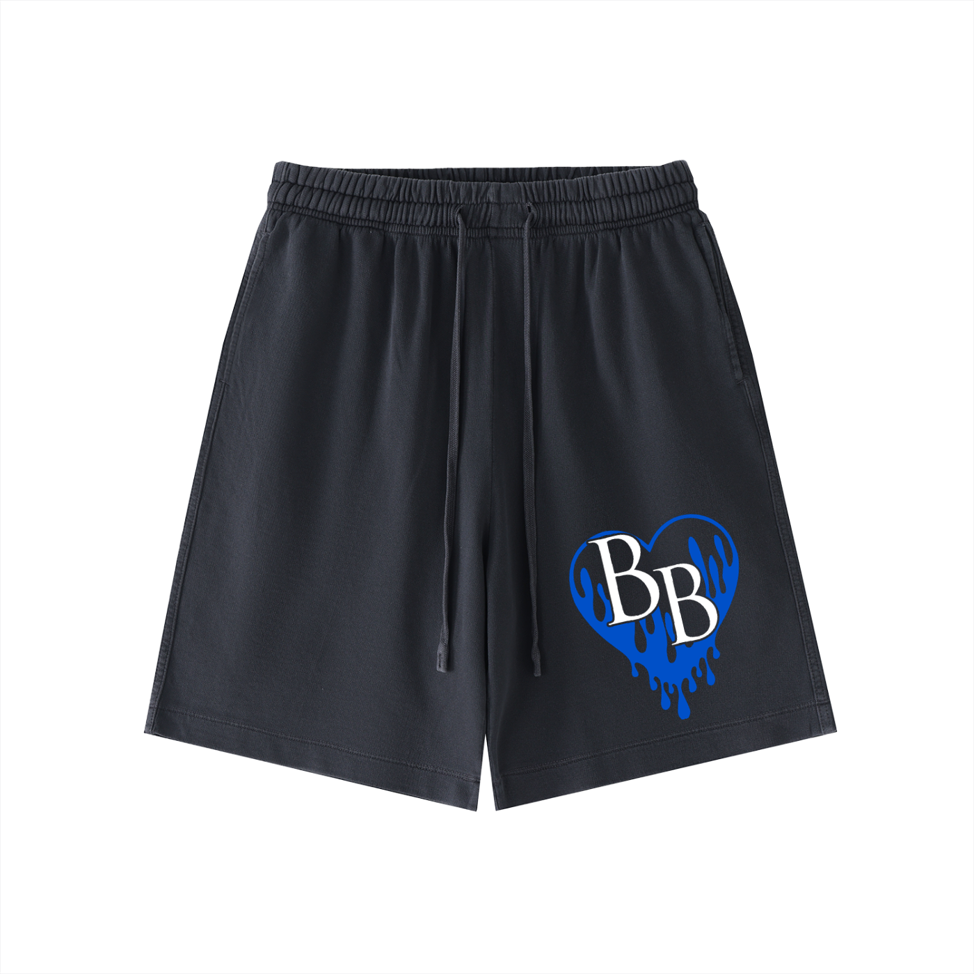 BLOODBROTHERZ Vintage Wash Cotton Shorts